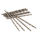 JIMI Upgrade 10Pcs 2mm Twist Drill Bit HSS-CO Stainless Steel Cobalt Metal For Bosch Dremel Rotary Tool