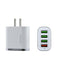 US 4 USB Port QC 3.0 Charger Power Adapter For Tablet Smartphone
