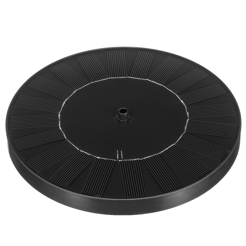 2.0W Solar Fountain Solar Birdbath Fountain Solar Powered Fountain Pump Solar Water Fountain for Pool Pond Garden  Fish Tank Aquarium