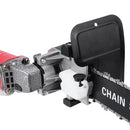 Drillpro Upgrade 6th 12 Inch Free-installation Chainsaw Bracket For 100 125 150 Angle Grinder Woodworking Chain Saw