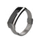 Mijobs Stainless Steel Strap Smart Watch Band for Huawei Sport Band 2 pro B29 B19 Smart Watch
