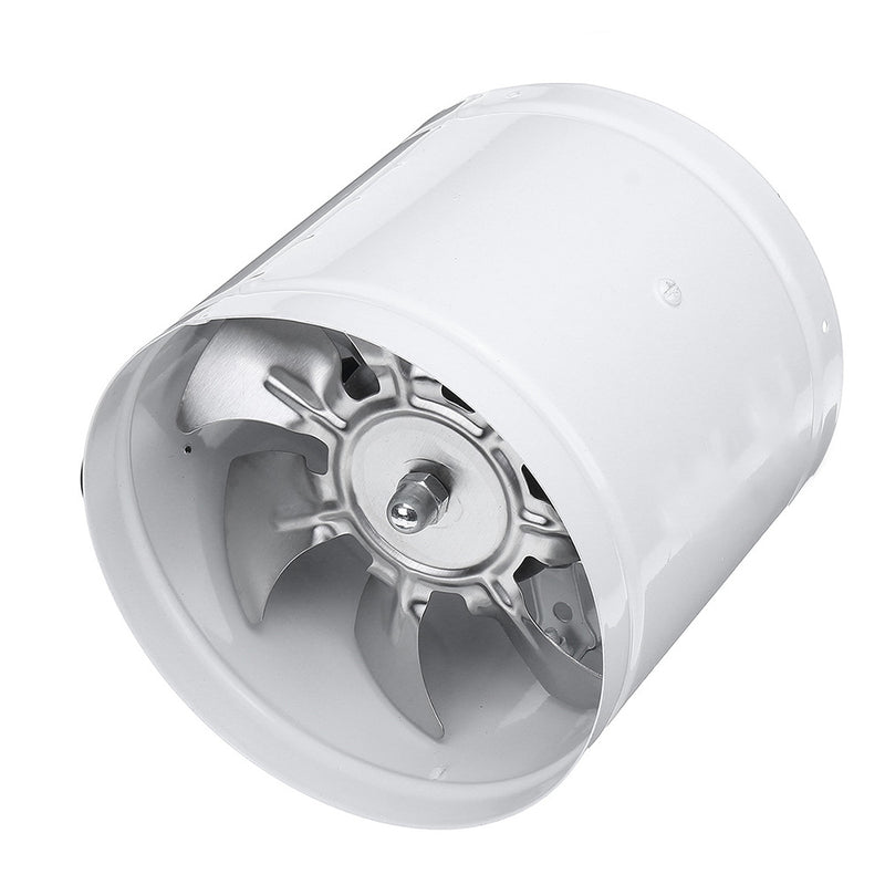 40W 6Inch Inline Duct Fan Booster 150mm Exhaust Blower Air Cooling Vent Ventilation Fan 1080m/ h