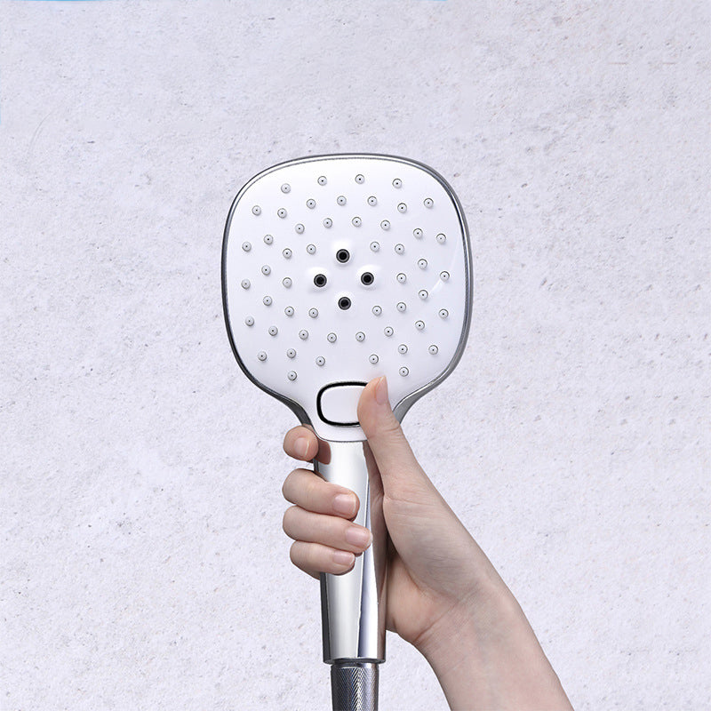 HIGOLD Bathroom Handheld Showerhead 3 Shower Mode Adjustable G Connector Shower Head with Anti-blocking Hole