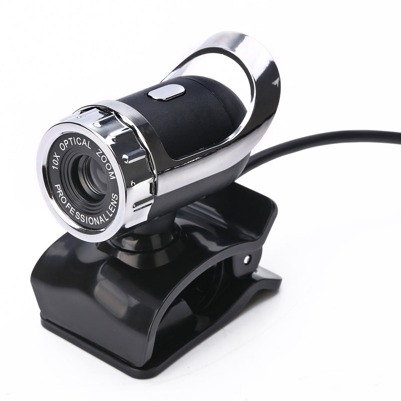 USB Laptop Webcam 500W Pixels 480P HD Resolution With Microphone For Notebook