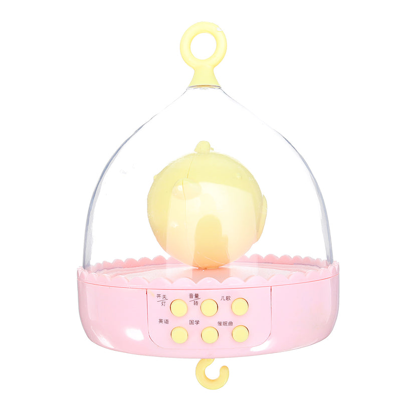 Baby Crib Mobile Bed Bell Hanging Holder Music Box Arch Night Light Newborn Toys
