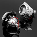 2pcs 2.5 Inch H1 Xenon HID Headlight Projector Lens Retrofit RHD Lamp for BMW3 E46