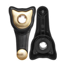 2pcs ABS Car Seat Back Hook Headrest Hangers Vehicle Interior Bag Holder Clip with Button