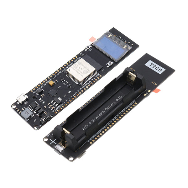 LILYGO TTGO ESP32 WiFi + bluetooth 18650 Battery Protection Board 0.96 Inch OLED Development Tool