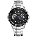 CURREN 8020 Stainless Steel Band Casual Style Quartz Watch 3ATM Waterproof Men Watch