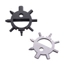 LAOTIE 11 In 1 Multifunctional Tools Stainless Steel Screwdriver Bottle Opener Outdoor Survival Tool