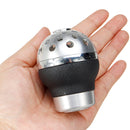 Universal Manual Gear Shifter Shift Knob with Red/Blue LED Flashing Star Light with 3 Adapters