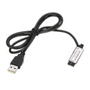 2x50CM + 2x100CM USB SMD5050 RGB LED Strip Light TV Backlight Bar Kit + Remote Control for DC5V