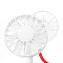 Hanging USB Rechargeable Dual Fan Mini Air Cooler Personal Fan Hands-Free Neck Band Summer Fan Portable