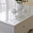 PVC Transparent Waterproof Table Cloth Oil Proof Pad Tablecloth Mat Raw Materials