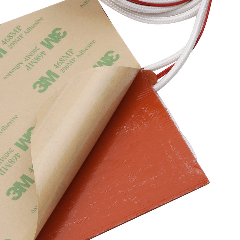 120x120mm 12V 120W Silicone Heated Bed Heating Pad For 3D Printer