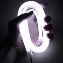 2Pcs 85cm Flexible Car LED Daytime Running Lights DRL Strip Angel Eye DC 12V White