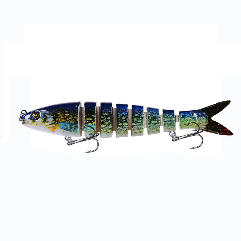 Proberos 1PC 135mm 19g Multi Hard Bait Sea Fishing Lure 4D Fish Lures With 2 Hooks