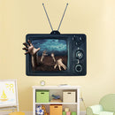 Miico FX82067 Halloween Sticker Novelty Horror Sticker Removable Wall Sticker Room Decoration