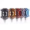 Aluminum Alloy Mountain Bike Platform Pedals Flat Sealed Bearing Axle 9/16" Cycling Bicycle Pedals