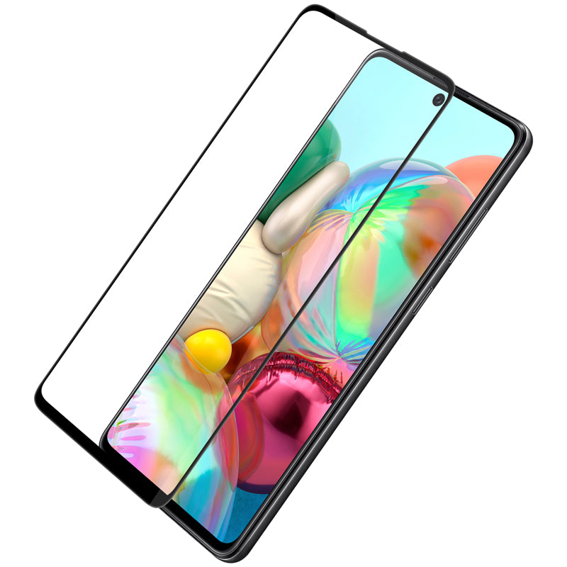 NILLKIN 3D CP+Max 9H Anti-explosion Anti-glare Full Coverage Tempered Glass Screen Protector for Samsung Galaxy A71 2019