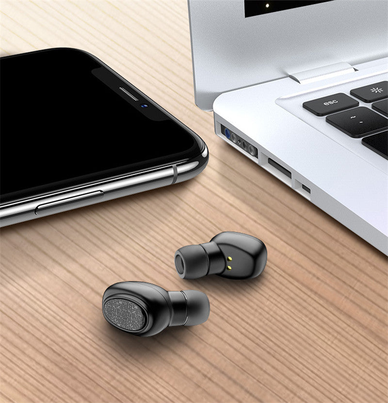 YH-03 Digital Display Headphones TWS Portable Mini Wireless bluetooth 5.0 In-Ear Earphone with Charge Box