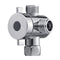 Multifunction 3 Way Shower Head Diverter Valve G1/2" Three Function Switch Adapter Valve