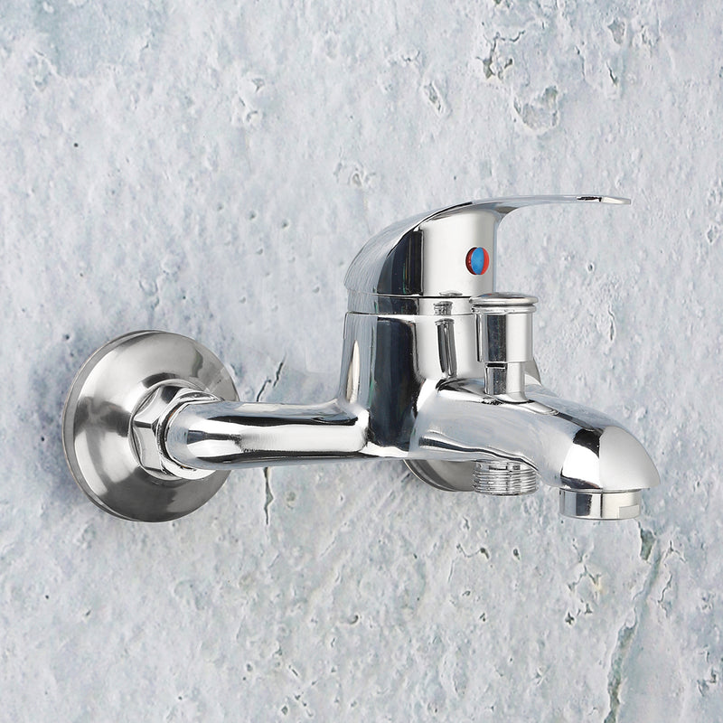 Bathroom Tub Shower Faucet Wall Mount Bath Faucet Valve Mixer Tap Shower Head