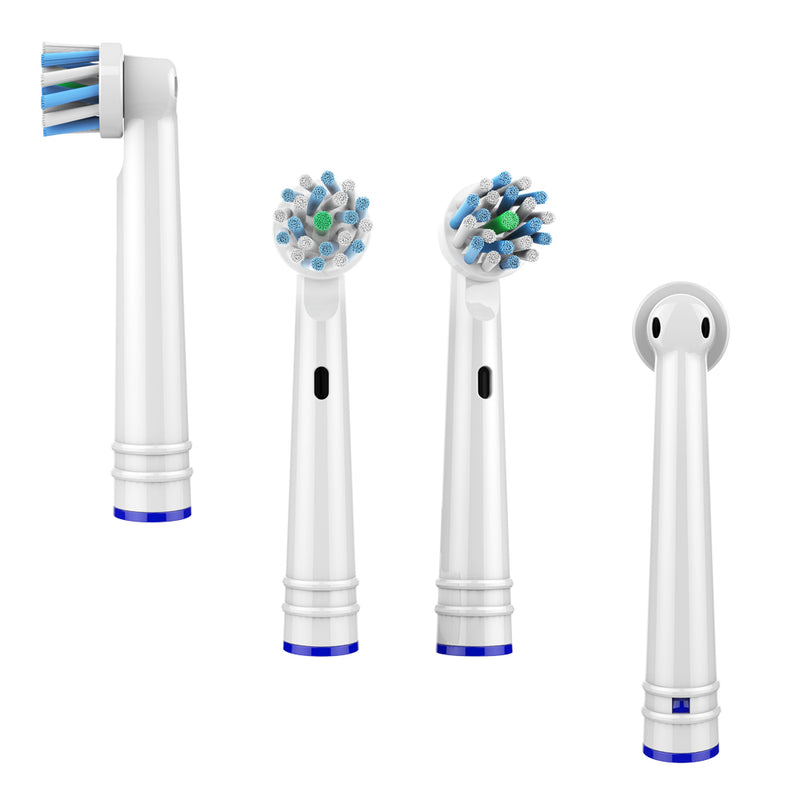 EB-50P 4PCS Universial Cross Function Toothbrush Heads Replacement For Oral Care Electric Toothbrush Heads
