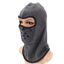 Winter Warm Riding fleece Balaclava Motorcycle Thicken Face Mask With Filter Layer Neck Protection