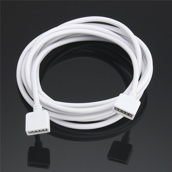 1/2/2.5/5M RGBW 5 Pin Extension Connector Cord Cable Wire For RGBW LED Strip Light