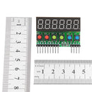 3pcs TM1637 6-Bits Tube LED Display Key Scan Module DC 3.3V To 5V Digital IIC Interface