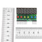 3pcs TM1637 6-Bits Tube LED Display Key Scan Module DC 3.3V To 5V Digital IIC Interface