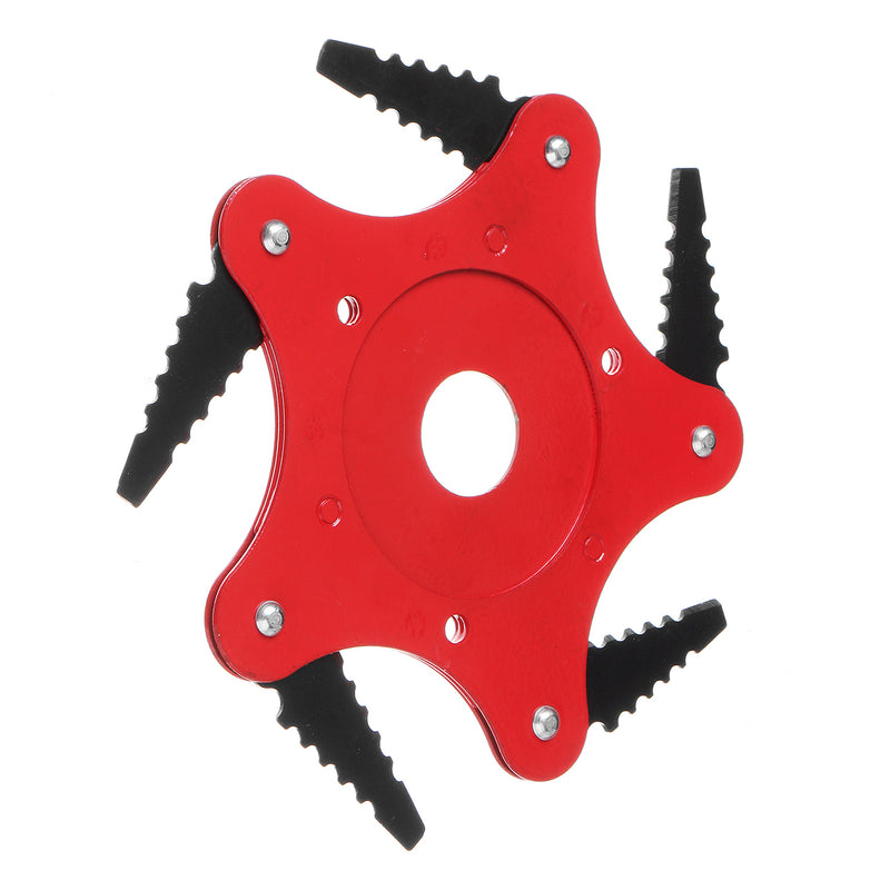 Upgrade 65Mn 5 Sawtooth Blade Trimmer Head with Teeth Saw Blade Cutter for Lawnmower