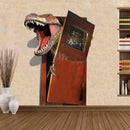 Creative Cartoon 3D Dinosaur PVC Broken Wall Sticker DIY Removable Decor Waterproof Wall Stickers