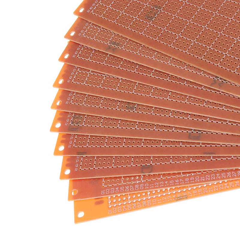 10pcs Universal PCB Board 12x18cm 2.54mm Hole Pitch DIY Prototype Paper Printed Circuit Board Panel Single Sided Board