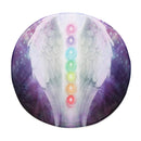 KALOAD Anti-skid Chakren Meditation Round Yoga Mats Floor Verdicken Yoga Teppiche