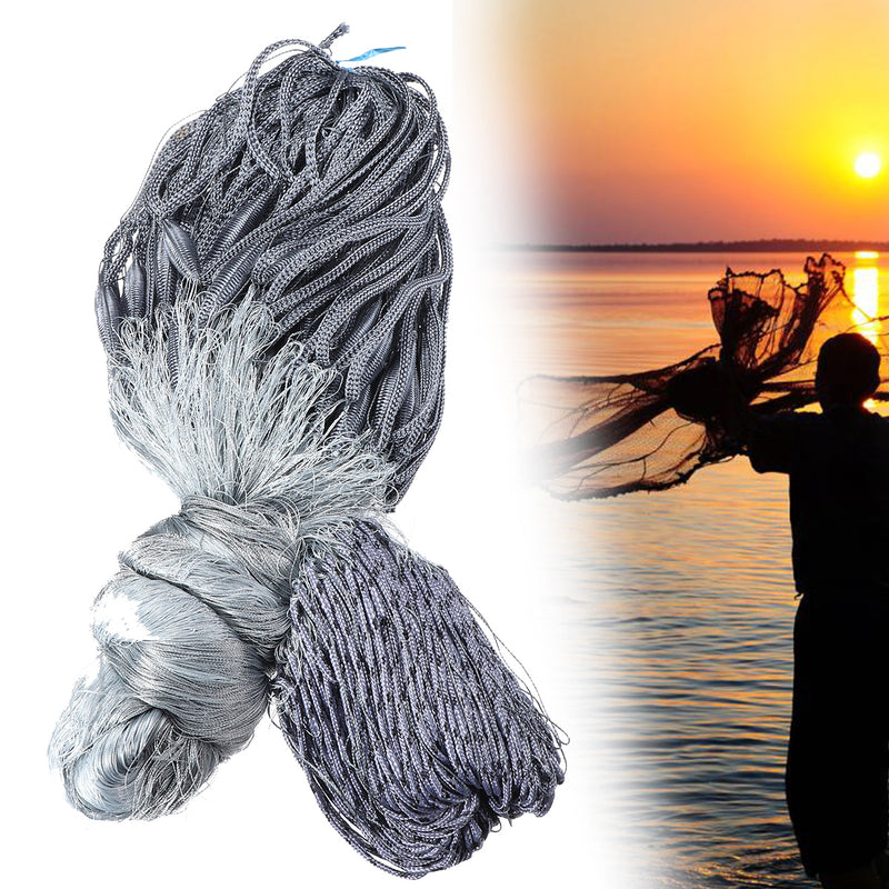 ZANLURE 30x1.8m Nylon 4x4cm Mesh Hole Fishing Gill Net Fishermen Tackle Trap Fishing Tools