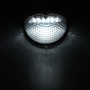 Solar Power 3 LED Double Color Temperature Wall Lamp Outdoor Waterproof Fence Garden Path Light