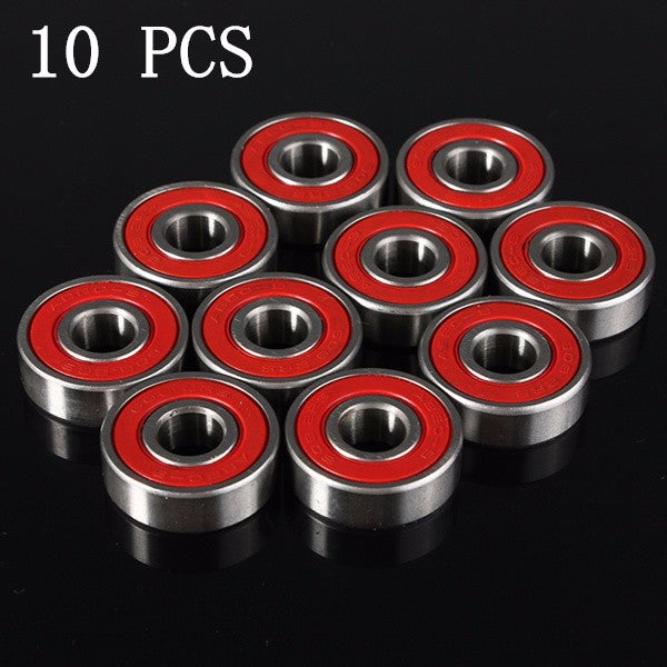 10 pcs Wheel Bearings  Red ABEC 9 High Performance Skate Scooter Skateboard