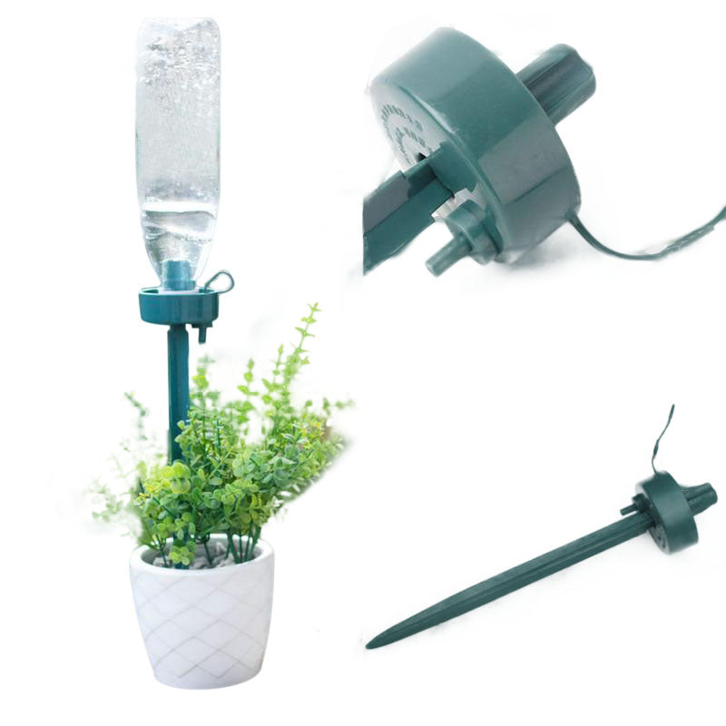 DIY Automatic Self-Watering Seepage Moving Plant Waterer Bottles Flower Water Drip Irrigation Device