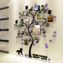 3D Photo Frame Family Tree Wall Sticker Living Room Bedroom Decor