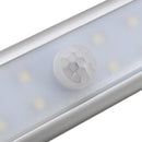 LUSTREON Wireless 68 LED PIR Motion Sensor Cabinet Light USB Rechargeable Magnetic Closet Wardrobe