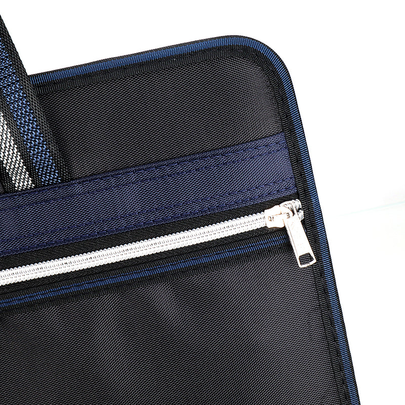 Kobest F6116 Oxford Cloth Multilayer Folder Student Paper Clamp Classification Office Information File Bag