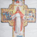 5D Diamond Painting Christ Religious Theme Cross Stitch Kit DIY Decorations Gift