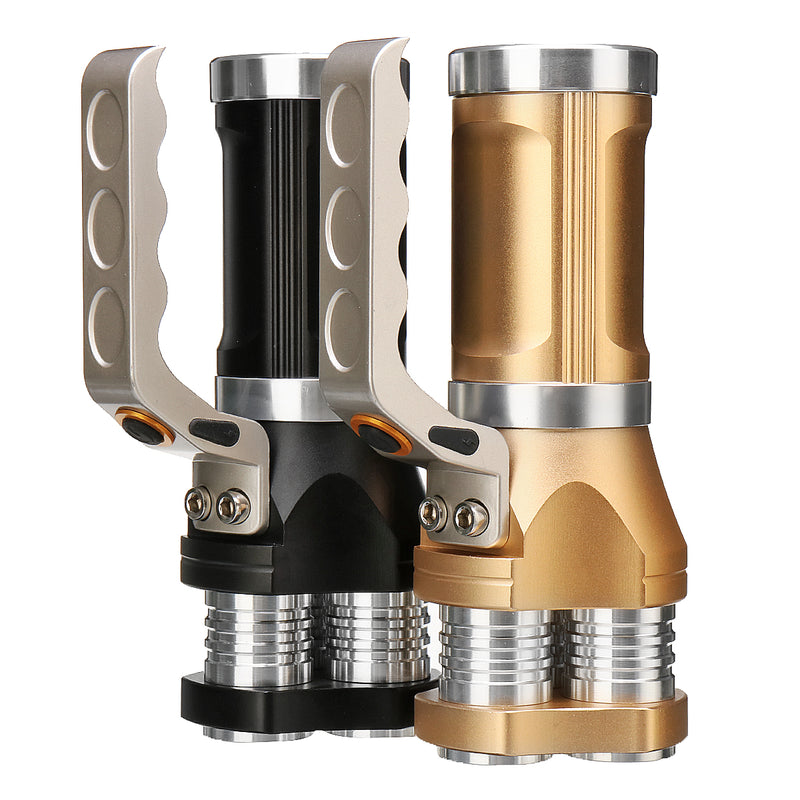 Handheld Spotlight 3000LM AC Rechargeable Flashlight 18650 Flashlight Lamp Torch Light 18650 LED Torch