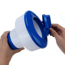 PP Swimming Pool Floating Automatic Dispenser Chemical Pill Case Medicine Box Aquarium SPA Water Par