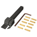 MGEHR 1010-2 10x10 x100mm Grooving Tool Holder With 10pcs MGMN200 Insert Blade For 2mm Cut