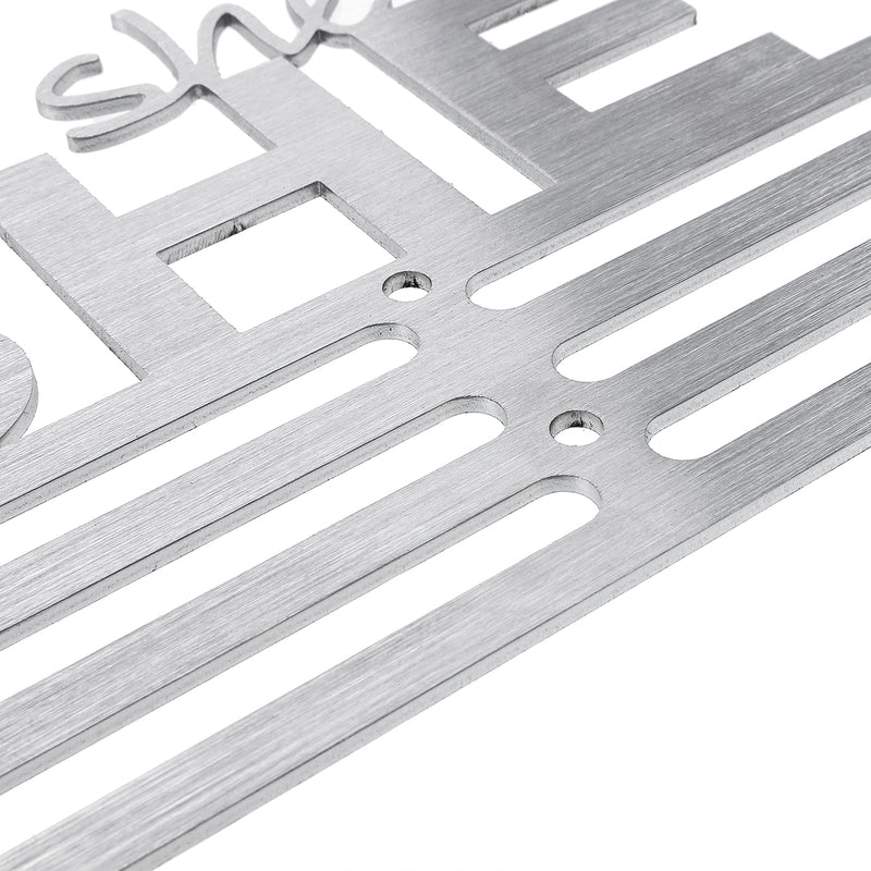 Stainless Steel Medal Holder Hanger Display Rack For Sport Running Swimming Decorations