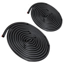 5M/8M Self-Adhesive D Shape Window Door Rubber Sealing Strip Hollow Weatherstrip