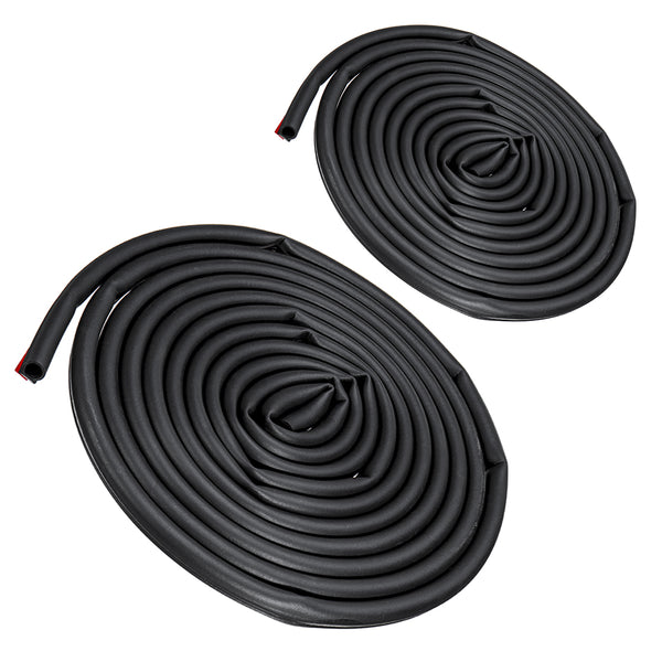 5M/8M Self-Adhesive D Shape Window Door Rubber Sealing Strip Hollow Weatherstrip